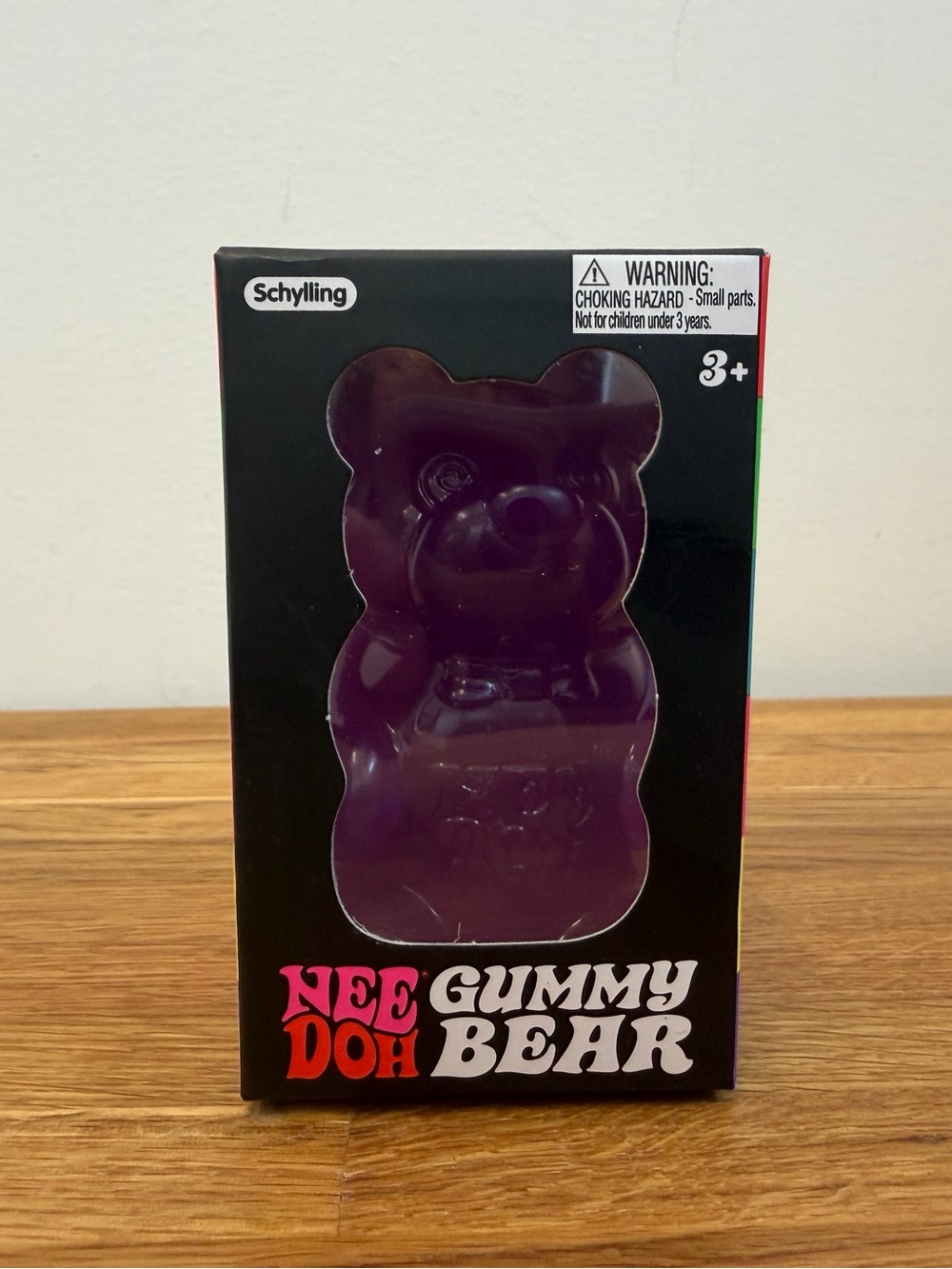 NeeDoh Gummy Bear Purple Squishy Ssnsory Fidget